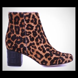 🐆Sam Edelman “Edith” Leopard print booties sz 9